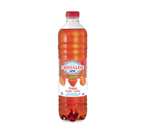 Cristaline Fraise (Pack De 6 x 1,5L) x 84