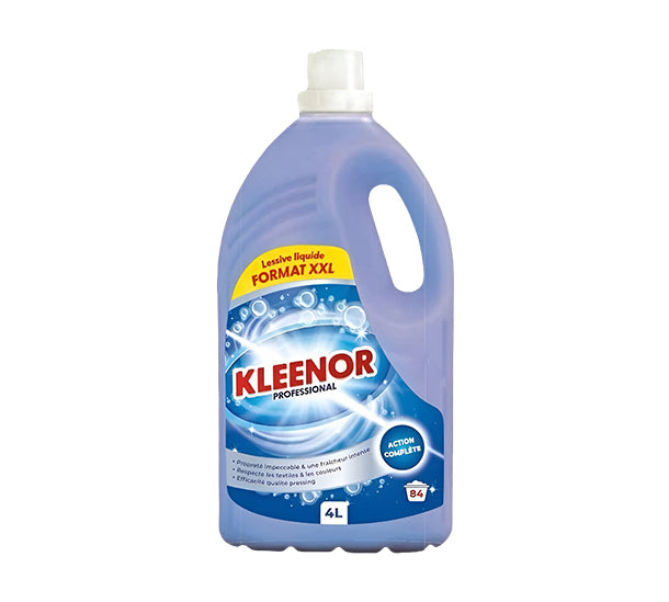 Kleenor Lessive Action Complète 84 Lavages 4L