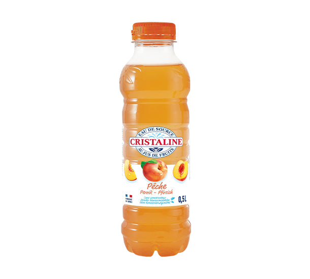 Cristaline Pêche (Pack De 24 x 50CL) x 54