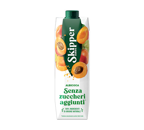 Skipper Abricot Sans Sucres 12 x 1L