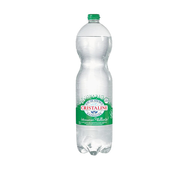 Eau Cristaline Gazeuse (Pack De 6 x 1,5L) x 84